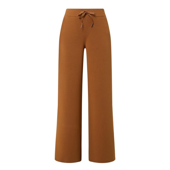 SPANX AirEssentials Wide Leg Sweatpants in butterscotch size 2X - Picture 2 of 6